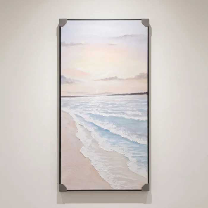 Coastal Ocean Beach Painting
