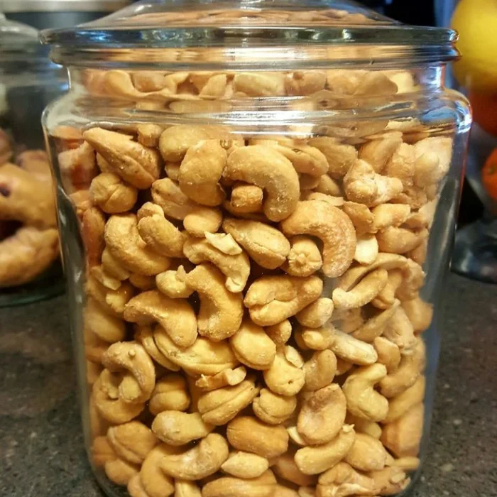 Large Glass Storage Jar with Lid