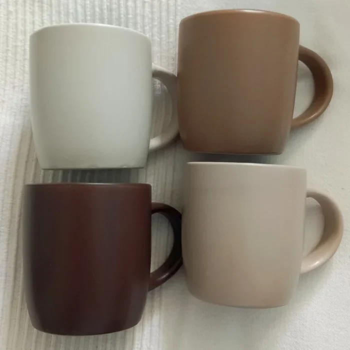 Matte Ceramic Coffee Mugs Set
