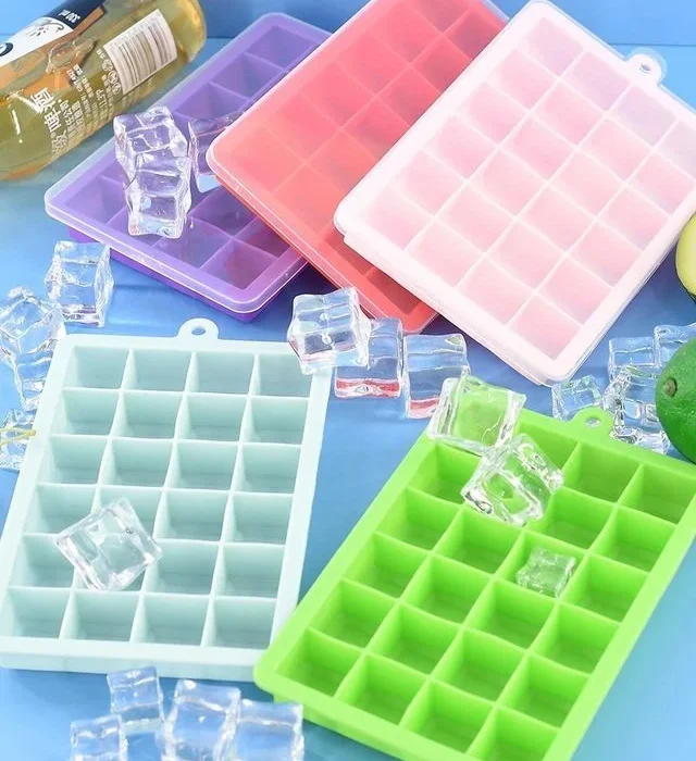 Silicone Ice Cube Trays Set